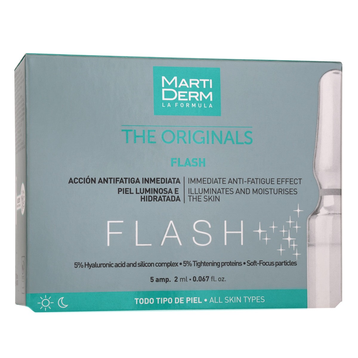 Martiderm flash 5 ampollas