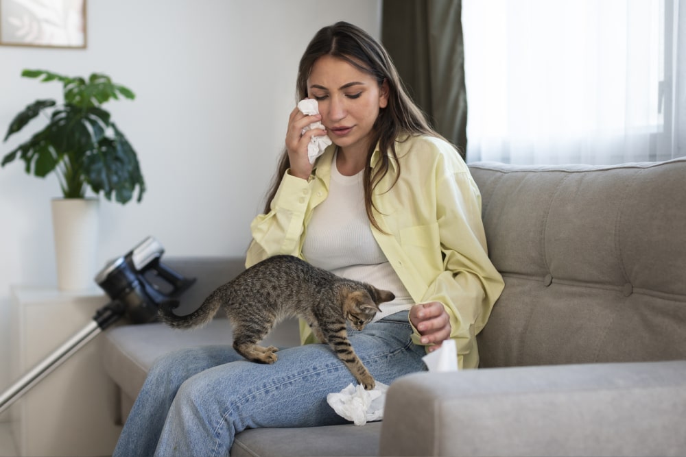 causas alergia gatos