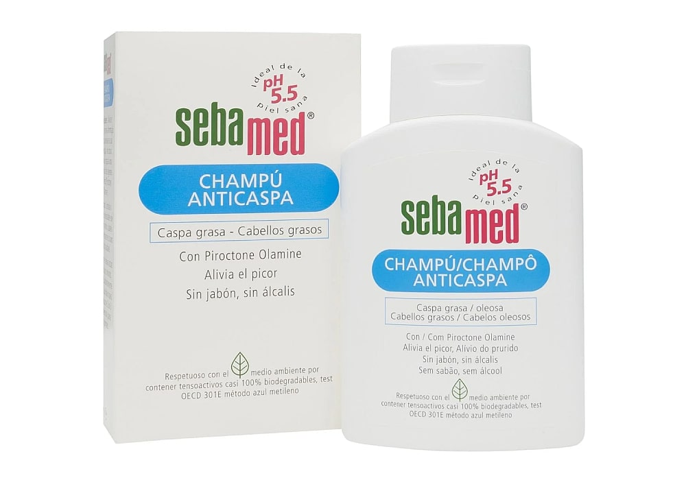 champú Sebamed caspa grasa