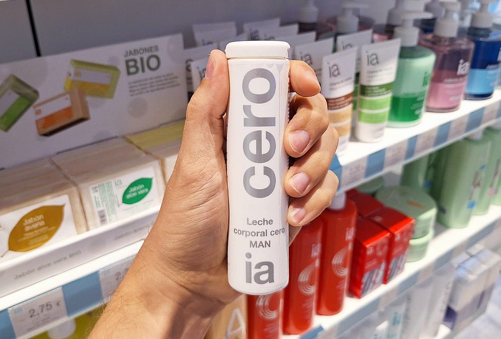 leche corporal cuidado piel hombre