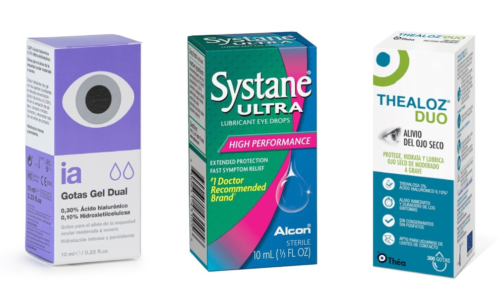 lubricantes oculares