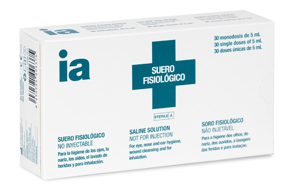 suero fisiológico farmacia