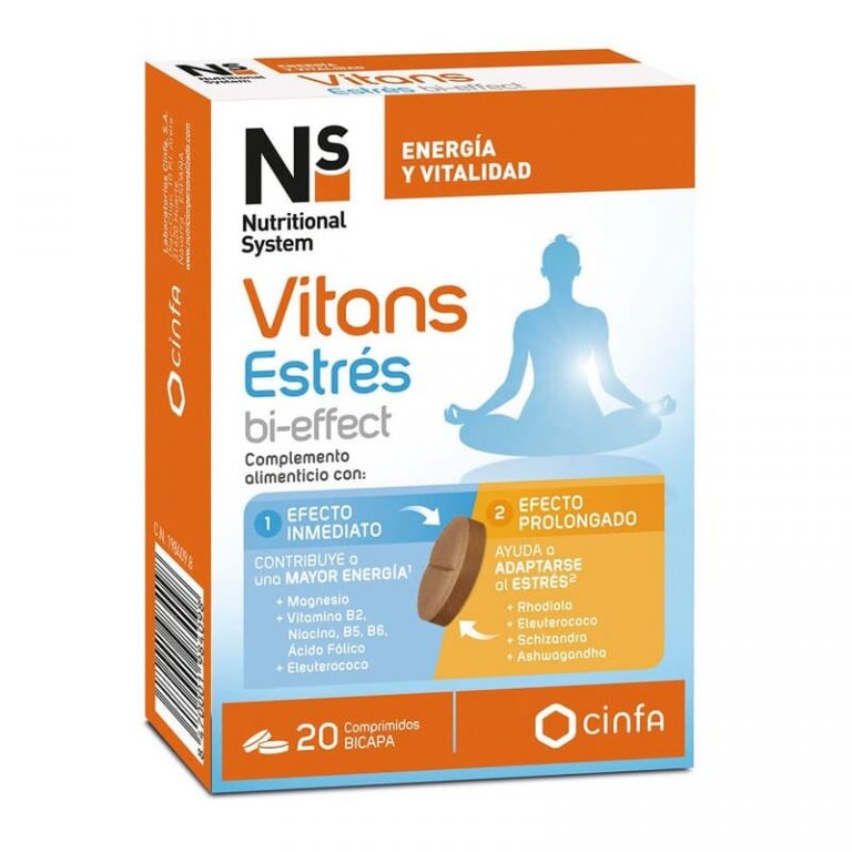 complemento alimenticio natural para el estrés de vitans