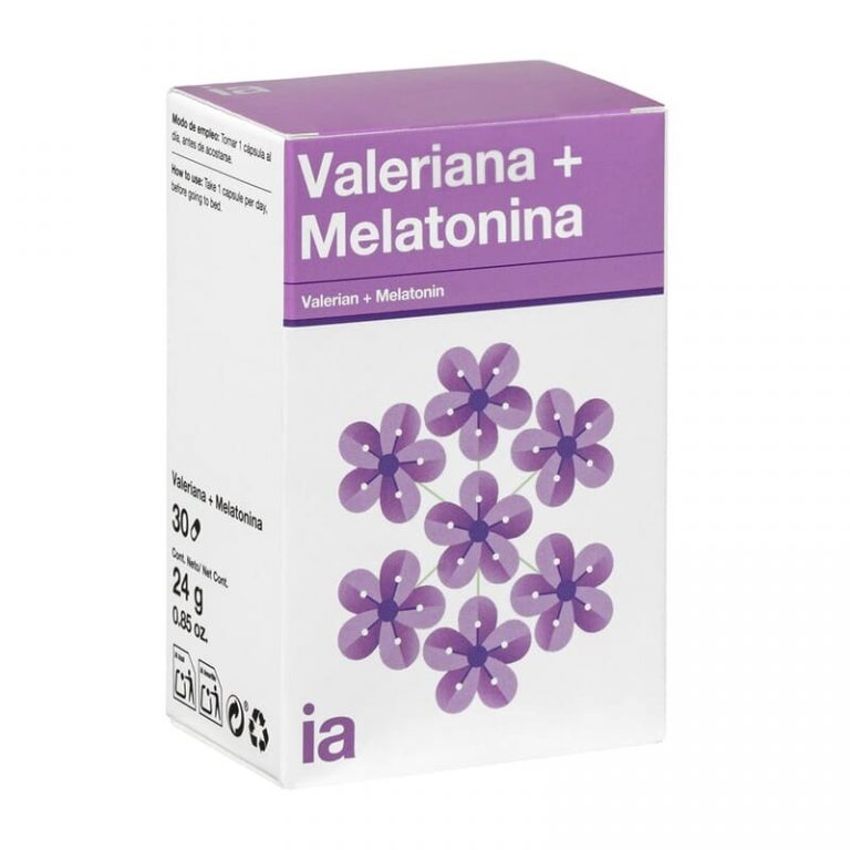 Complemento alimenticio de valeriana que calma el estres