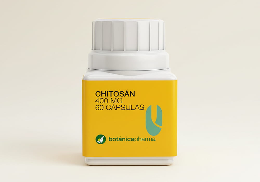 Suplemento de chitosán de Botanicapharma para apoyar el control del peso de forma natural