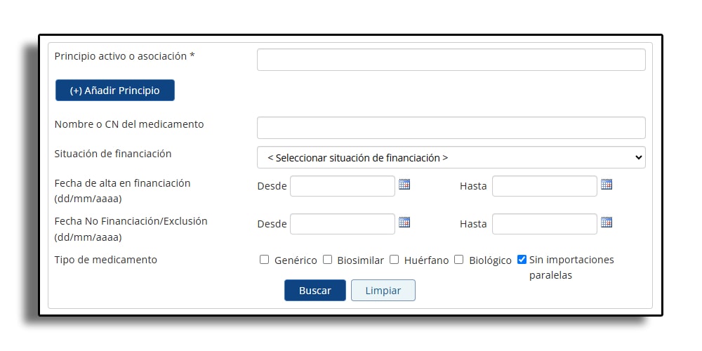 buscador Bifimed medicamentos financiados