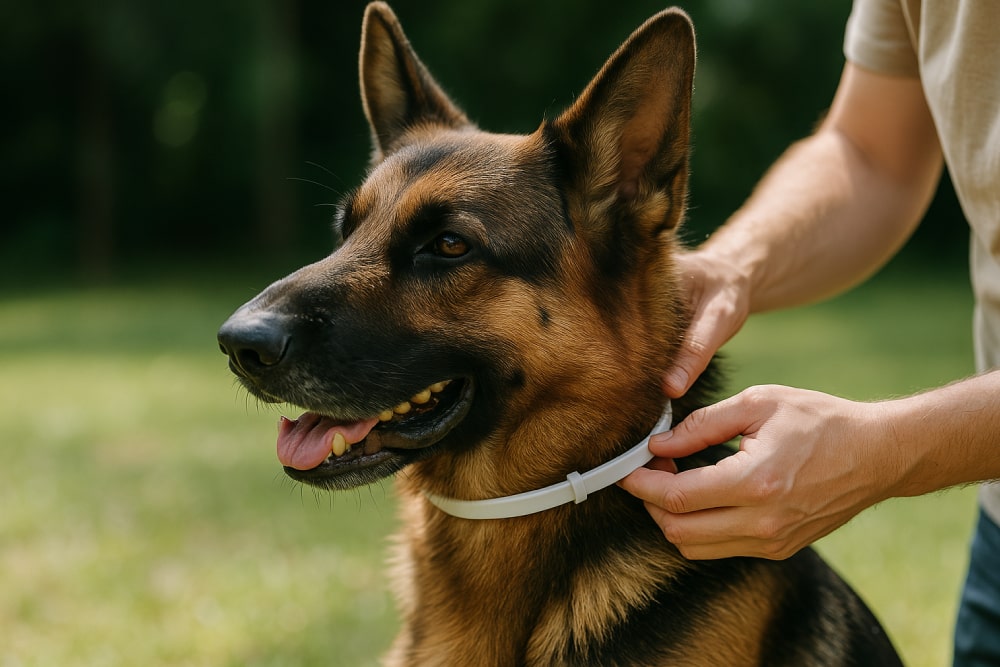 collar antiparasitario para perros