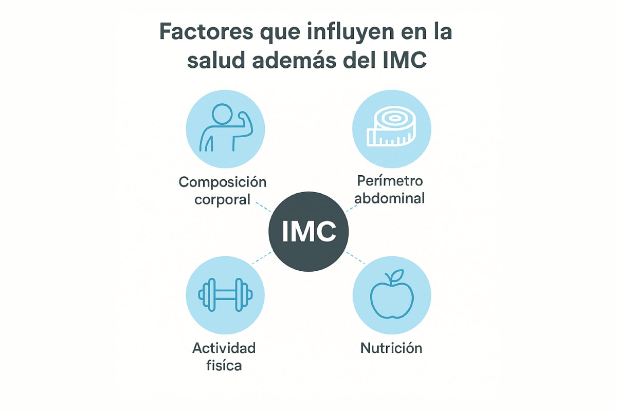 infografía factores IMC