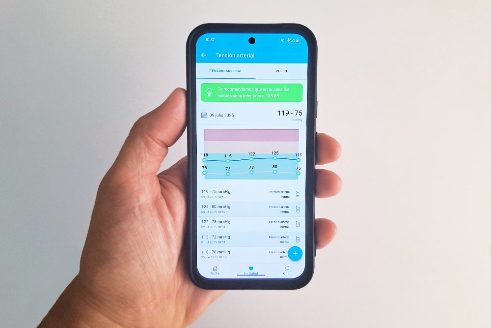 app F+ compatible con tensiómetro Lifevit