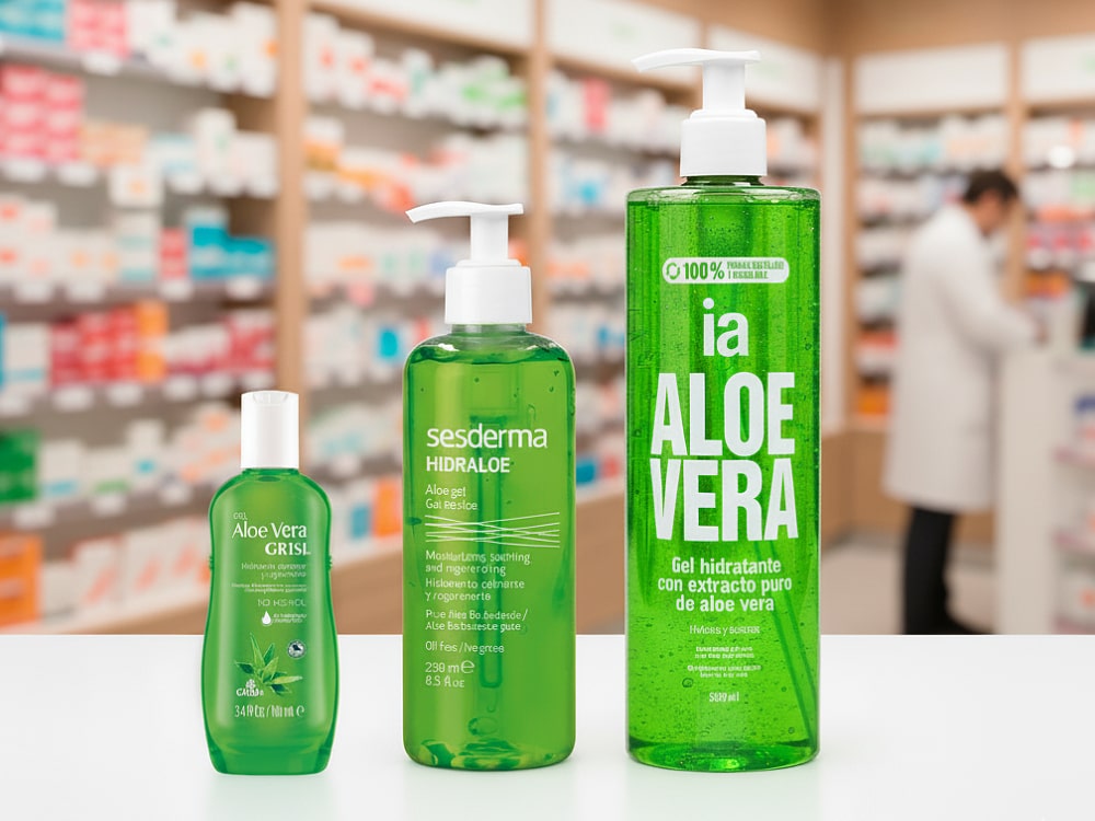 mejores geles aloe vera de farmacia